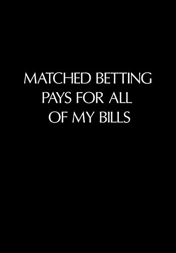 Beispielbild fr Matched Betting Pays For All Of My Bills: Matched Betting & Casino Offers Book - 120 Lined Blank Pages Record Matched Betting Details, Offers, And Casino Needs zum Verkauf von Revaluation Books