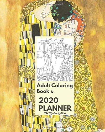 Stock image for The Masters Edition Adult Coloring Book & 2020 Planner: Diary Journal for sale by Revaluation Books