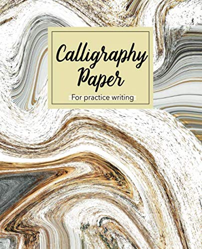 Stock image for Calligraphy paper Writing For practice writing: Hand Writing, Calligraphy Workbook Dot Grid, Calligraphy Paper Lettering Alphabets Beginner's for sale by Revaluation Books