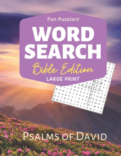 Stock image for Word Search: Bible Edition Psalms of David: 8.5 x 11 Large Print for sale by ThriftBooks-Dallas