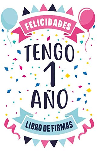  Feliz Cumpleaños 1: Libro de Firmas (Spanish Edition): Zozomy  Studio: Books