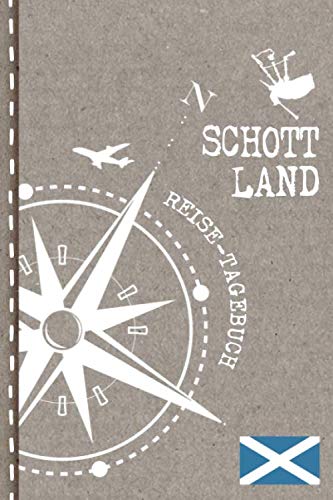 Imagen de archivo de Schottland Reisetagebuch: Reise Tagebuch zum Selberschreiben, ca. A5 - Journal Dotted Punkteraster, Bucket List fr Urlaub, Ferien, Auslandsjahr, Au Pair, Auswanderer - Notizbuch Dot Grid punktiert a la venta por medimops