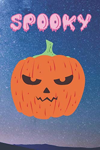 Beispielbild fr Spooky Notebook: Plain Halloween diary for kids zum Verkauf von Revaluation Books