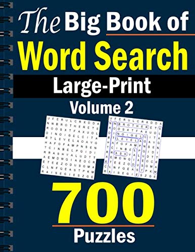 Stock image for The Big Book of Word Search Large-Print Volume 2: 700 Puzzles for sale by Revaluation Books