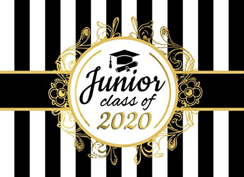 Stock image for Junior Class of 2020: Black and Gold Guest Book I Well Wishes, Memories & Keepsake with Gift Log I Graduation Decorations, Balloons and Gifts I Congrats Grad 2020 Advice Card Box Alternative for sale by Revaluation Books