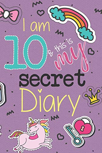 9781704410647: I Am 10 And This Is My Secret Diary: Unicorn Birthday Activity Journal Notebook for Girls 10th Birthday | Hand Drawn Images Inside | Drawing Pages & ... A Cute, Magical 8 Year Old Birthday Book Gift