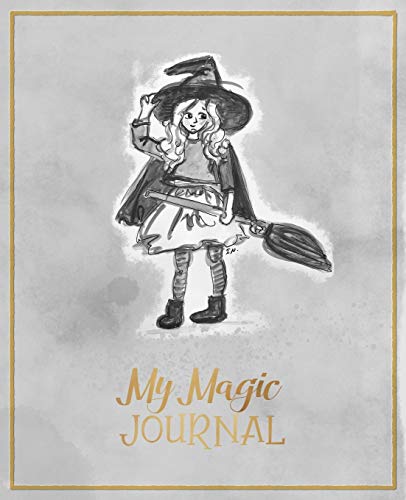 Stock image for My Magic Journal: A cute diary for young witches | Wonderfully illustrated pages with magic symbols | Write-and-draw format with alternating lined and blank pages | Perfect for sketching and notes for sale by WorldofBooks