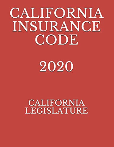 Beispielbild fr CALIFORNIA INSURANCE CODE 2020 zum Verkauf von -OnTimeBooks-