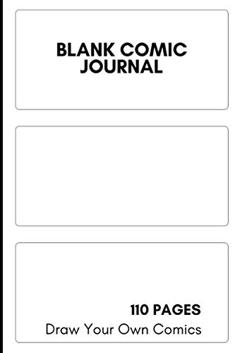 Beispielbild fr Blank Comic Journal: Create Comics and Manga (Blank Comic Books)(Notebooks Journals) zum Verkauf von Revaluation Books