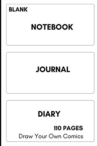 Beispielbild fr Blank Notebook Journal Diary. Draw Your Own Comics: Create Comics and Manga (Blank Comic Books)(Notebooks Journals) zum Verkauf von Revaluation Books