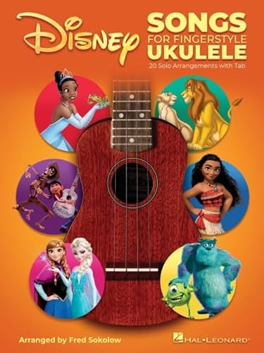 Imagen de archivo de Disney Songs for Fingerstyle Ukulele: 20 Solo Arrangements With Tab a la venta por Revaluation Books