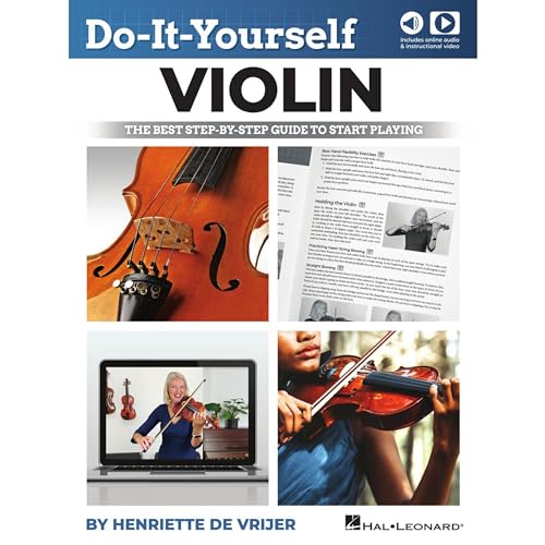 Beispielbild fr Do-It-Yourself Violin: The Best Step-By-Step Guide to Start Playing - Book With Online Audio and Instructional Video by Henriette De Vrijer zum Verkauf von Blackwell's