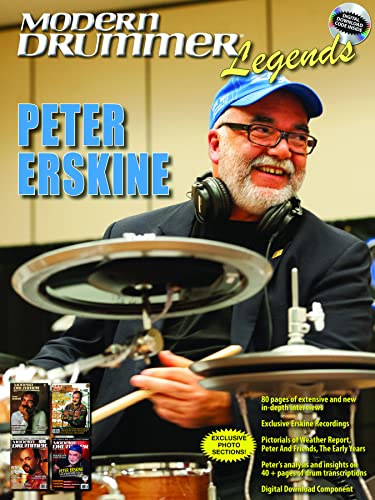 9781705156438: Modern Drummer Legends: Peter Erskine - Book with exclusive Erskin recordings, interviews and photos