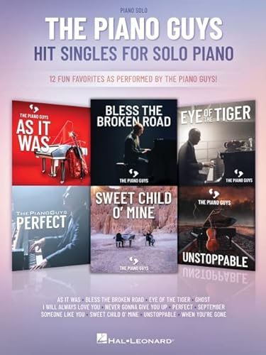 Beispielbild fr The Piano Guys Hit Singles for Piano Solo: 12 Fun Favorites as Performed by the Piano Guys! zum Verkauf von Blackwell's
