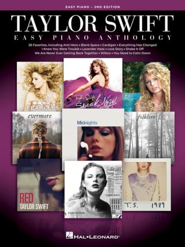Beispielbild fr Taylor Swift Easy Piano Anthology - 2nd Edition: Easy-Level Song Arrangements With Lyrics zum Verkauf von Blackwell's
