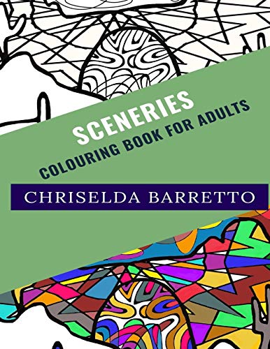 Imagen de archivo de Sceneries: Colouring Book For Adults a la venta por THE SAINT BOOKSTORE