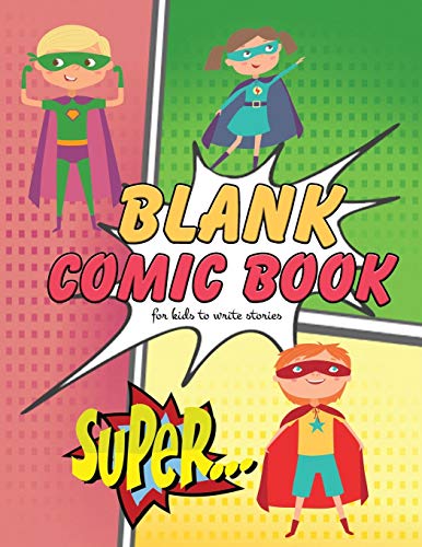 Stock image for Blank Comic Book for Kids to Write Stories: Sketch and Draw to Fill Blank Comic Book Panels with Imagination | 8.5 x 11 Inches for sale by Revaluation Books