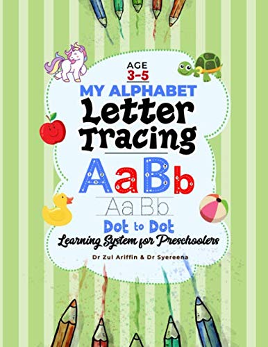 Imagen de archivo de My Alphabet Letter Tracing Dot to Dot Learning System for Preschoolers Age 3-5 a la venta por Revaluation Books