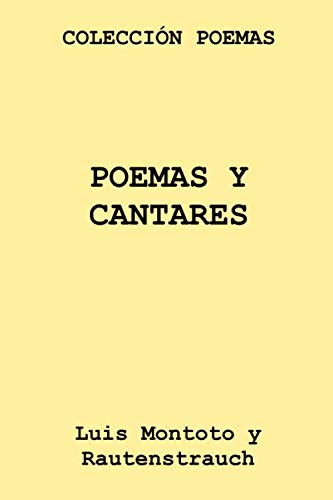 Beispielbild fr Coleccin Poemas. Poemas y cantares zum Verkauf von Revaluation Books