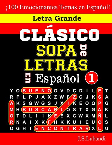 Stock image for CL?SICO SOPA De LETRAS En Espa?ol; 1 for sale by ThriftBooks-Dallas