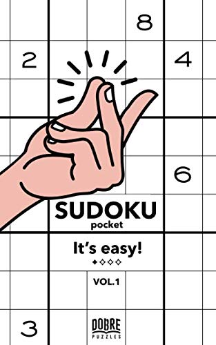 Stock image for Sudoku Pocket - 200+ Sudoku Puzzles 9x9 Classic Game - For Adults & Kids & Vol. 1 Easy for sale by Revaluation Books