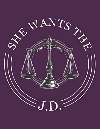 Stock image for She Wants The JD: Single Subject Notebook (Law School Books) for sale by Wonder Book