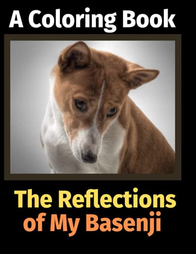 Stock image for The Reflections of My Basenji: A Coloring Book for sale by Ergodebooks