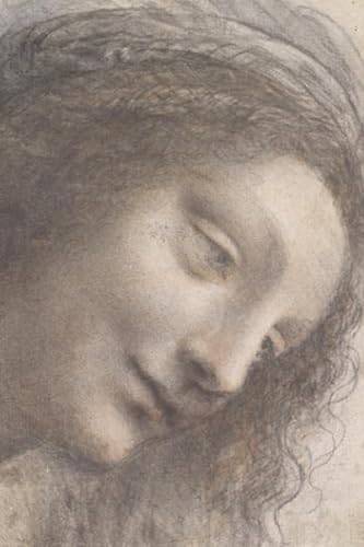 Stock image for Leonardo da Vinci Journal #4: Cool Artist Gifts - The Head of the Virgin in Three-Quarter View Facing Right Leonardo da Vinci Notebook Journal To Write In 6x9" 150 Lined Pages for sale by Revaluation Books