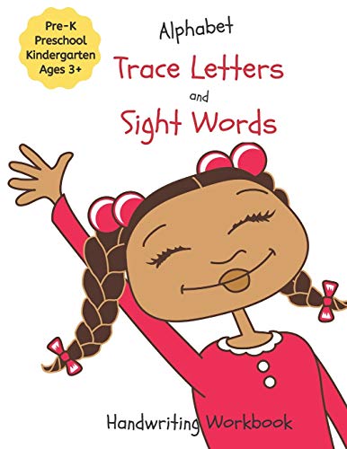 Imagen de archivo de Alphabet Trace Letters and Sight Words Handwriting Workbook: for Pre-K, Preschool, Kindergarten, and ages 3-5 (Mosaic Mix Learning Series) a la venta por Goodwill of Colorado