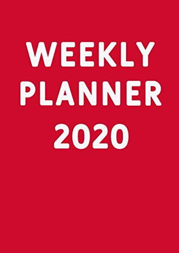Stock image for Weekly Planner 2020: Large print suitable for seniors - United Kingdom style dates for sale by Revaluation Books