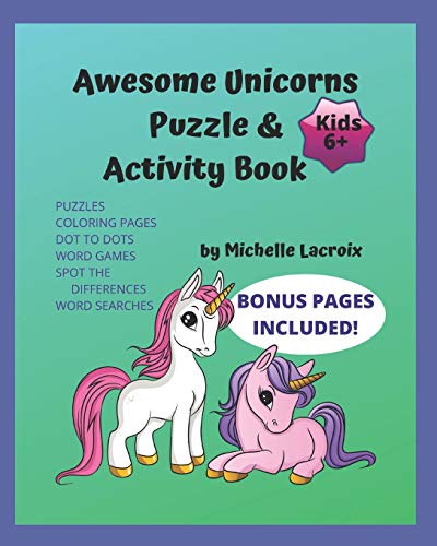 Stock image for Awesome Unicorns Puzzle & Activity Book for sale by Lucky's Textbooks