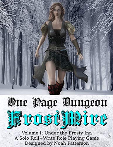 Beispielbild fr One Page Dungeon: Frostmire: Under the Frosty Inn zum Verkauf von Save With Sam