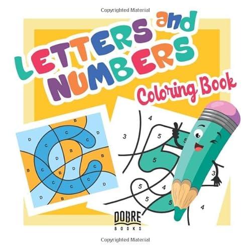 Stock image for Letters and Numbers Coloring Book for sale by Revaluation Books