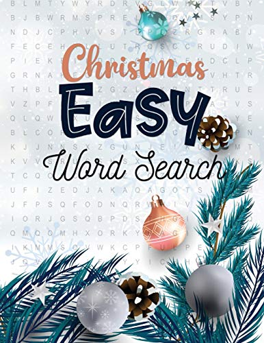 Stock image for Christmas Easy Word Search: 360+ Christmas Word Search Puzzle Large-Print, Exercise Your Brain, Fun and Festive Word Search Puzzles Adult, Christmas Gift for sale by THE SAINT BOOKSTORE