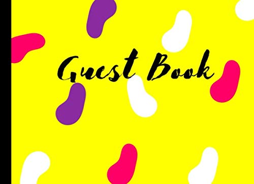 Stock image for Guest Book: Sign In Guestbook for Weddings, Bridal Showers, Birthday Parties, Retirements, Memorials, Baby Showers, Funerals | 100 Pages | Jelly Bean Yellow for sale by Revaluation Books