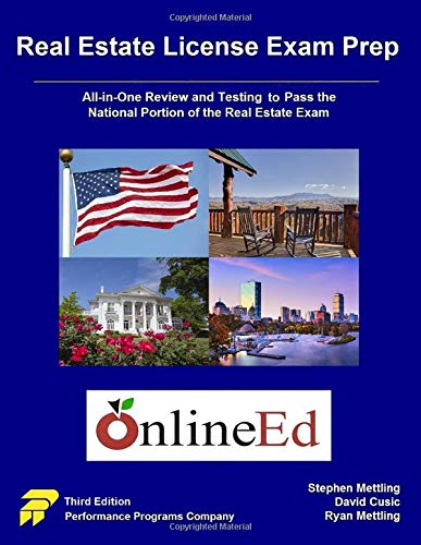 Stock image for Real Estate License Exam Prep: OnlineEd Edition for sale by Goodwill Books
