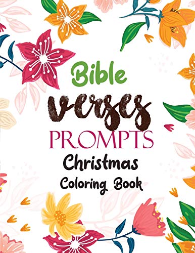 9781710254297: Bible Verses Prompts: Christmas Coloring Book, A Christian Coloring Book gift card alternative, Good Vibes relaxation and Inspiration