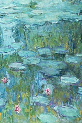 Stock image for Monet Journal #11: Cool Artist Gifts - Nymphas. Water Lilies Claude Monet Notebook Journal To Write In 6x9" 150 Lined Pages for sale by Revaluation Books