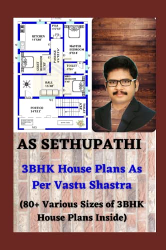 Stock image for 3BHK House Plans As Per Vastu Shastra 80 Various Sizes of 3BHK House Plans Inside for sale by PBShop.store US