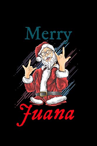 Stock image for Merry Juana: Pot Lover Gift for Christmas - Funny Stocking Filler for Work or Friends - Cornell Notebook For School or Office for sale by Buchpark