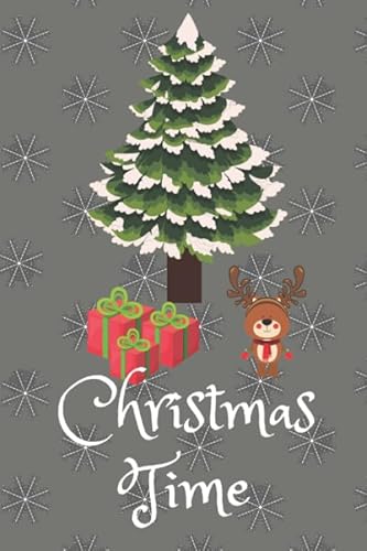 Imagen de archivo de Christmas Time Notebook: Christmas Time Notebook, Christmas Gift Notebook, (110 Pages, Blank, 6 x 9) a la venta por Revaluation Books