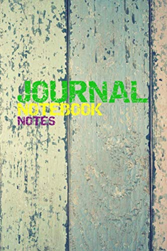 Imagen de archivo de Journal Notebook Notes: Notebook lined, The very good idea for a gift or help for myself in organizing science, working, daily notes (6 x 9 inches, Glossy cover, 110 Pages) a la venta por Revaluation Books