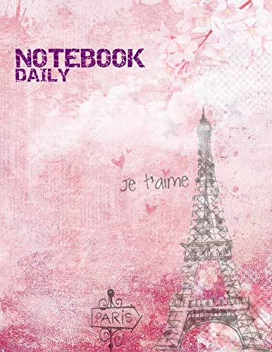 Imagen de archivo de NOTEBOOK Daily: Journal lined, The good idea for a present and help yourself when planning job (8,5 x 11 inches, Matte cover, 110 Pages) a la venta por Revaluation Books