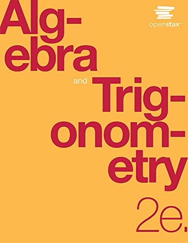 9781711494043: Algbre et trigonomtrie 2e par OpenStax (version officielle imprime en couleur)