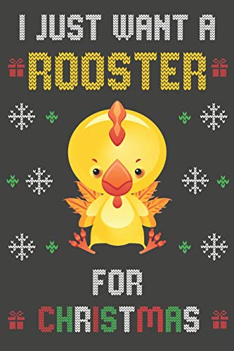 Beispielbild fr I Just Want A Rooster For Christmas: Christmas Gifts Rooster Blank Lined Notebooks, Journals, Planners and Diaries to Write In | For Rooster Lovers zum Verkauf von Revaluation Books
