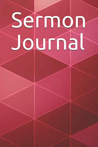 Stock image for Sermon Journal for sale by Revaluation Books