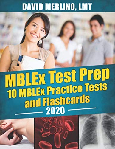 Imagen de archivo de MBLEx Test Prep - 10 MBLEx Practice Tests and Flash Cards, 2020 a la venta por Revaluation Books