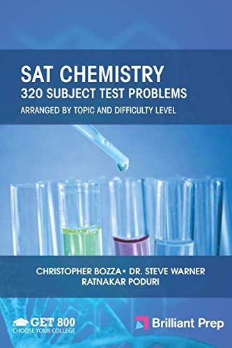 Stock image for SAT Chemistry - 320 Subject Test Problems for sale by Revaluation Books