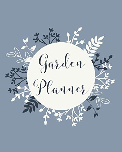 Stock image for Garden Planner: Gardening Journal and Record Book - Flower, Fruit and Vegetable Gardeners Allotment Diary & Planner - Blue Leaves & Branches Design for sale by Revaluation Books