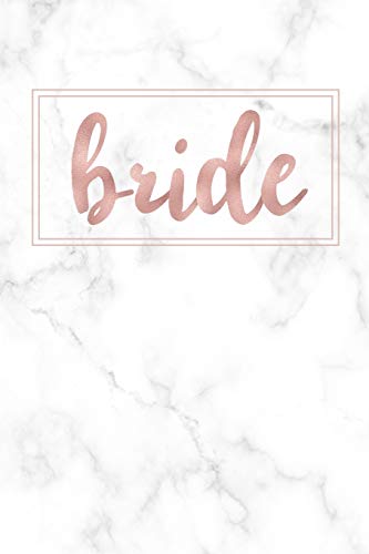 Beispielbild fr Bride: Cute & Stylish Wedding Planning Notebook for Bride to Be (Paperback) - Ideal for Notes, Wedding Planning Ideas, and Journaling the Road to Marriage zum Verkauf von SecondSale